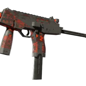 MP9 | Setting Sun (Battle-Scarred)