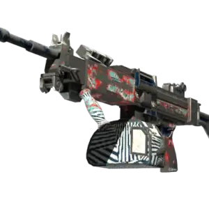 Negev | Dazzle (Battle-Scarred)