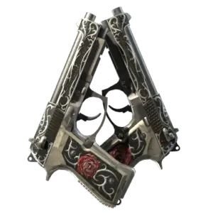 StatTrak™ Dual Berettas | Balance (Factory New)