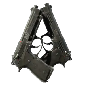 StatTrak™ Dual Berettas | Elite 1.6 (Battle-Scarred)