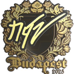 Sticker | NQZ (Gold) | Budapest 2025