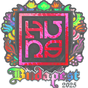 Sticker | The Huns (Holo) | Budapest 2025