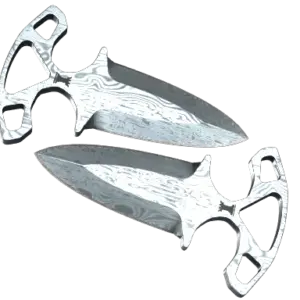 ★ Shadow Daggers | Damascus Steel (Well-Worn)