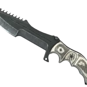 ★ StatTrak™ Huntsman Knife | Black Laminate (Factory New)