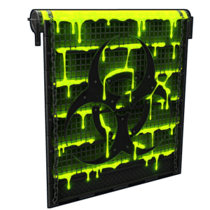 Biohazard Bunker Garage Door