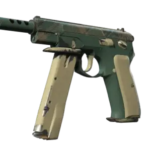 CZ75-Auto | Green Plaid (Field-Tested)
