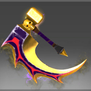 Corrupted Golden Offhand Basher of Mage Skulls