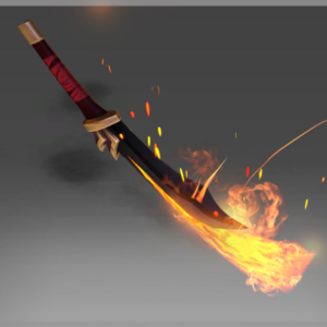 Inscribed Blade of the Rekindled Ashes