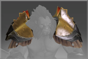 Inscribed Lineage Pauldron of the Ram’s Head