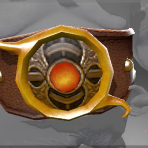 Inscribed Lucky Belly Belt