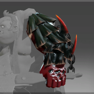 Inscribed Pauldrones of the Basilisk