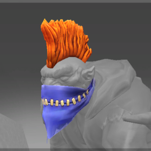 Inscribed Rough Rider's Muggin' Mask