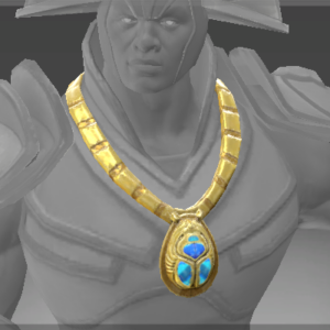 Inscribed Scarab Pendant of the Priest Kings