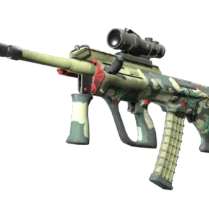 StatTrak™ AUG | Fleet Flock (Well-Worn)