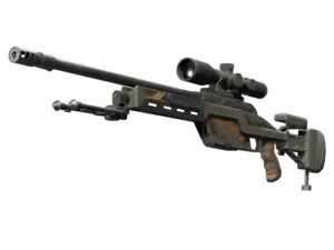 StatTrak™ SSG 08 | Death’s Head (Battle-Scarred)