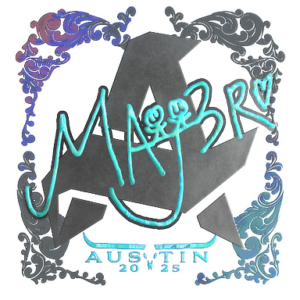 Sticker | MAJ3R (Holo) | Austin 2025