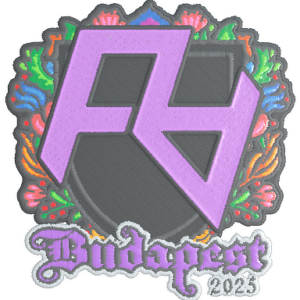 Sticker | Rare Atom (Embroidered) | Budapest 2025