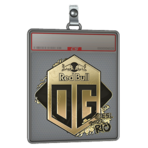 Sticker Slab | OG (Gold) | Rio 2022