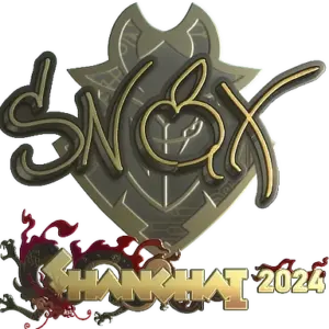 Sticker | Snax (Gold) | Shanghai 2024