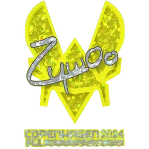 Sticker | ZywOo (Glitter) | Copenhagen 2024