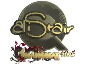 Sticker | aliStair (Gold) | Shanghai 2024