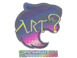 Sticker | arT (Holo) | Copenhagen 2024