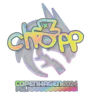 Sticker | chopper (Holo) | Copenhagen 2024