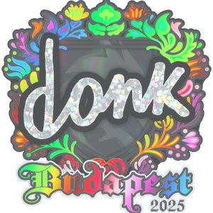 Sticker | donk (Holo) | Budapest 2025