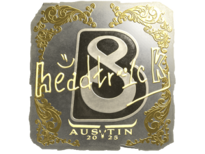 Sticker | headtr1ck (Gold) | Austin 2025
