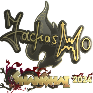 Sticker | jackasmo (Gold) | Shanghai 2024