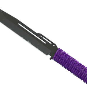 ★ Paracord Knife | Ultraviolet (Field-Tested)