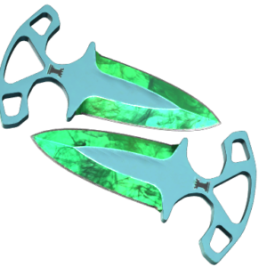 ★ Shadow Daggers | Gamma Doppler Emerald (Minimal Wear)