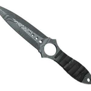 ★ Skeleton Knife | Damascus Steel (Battle-Scarred)