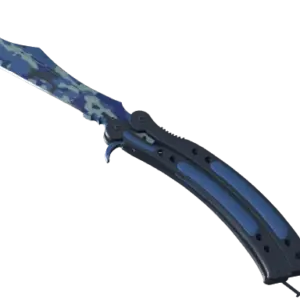 ★ StatTrak™ Butterfly Knife | Bright Water (Minimal Wear)