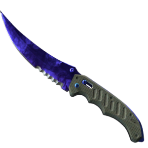 ★ StatTrak™ Flip Knife | Doppler Sapphire (Factory New)