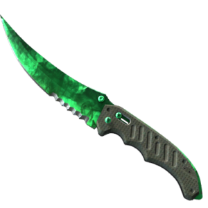 ★ StatTrak™ Flip Knife | Gamma Doppler Emerald (Factory New)