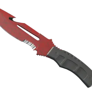 ★ StatTrak™ Survival Knife | Crimson Web (Well-Worn)