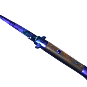 ★ Stiletto Knife | Doppler Sapphire (Minimal Wear)