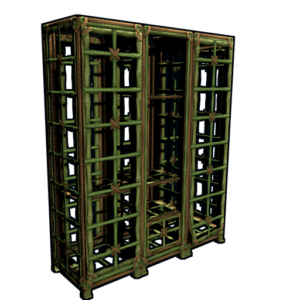 Bamboo Cage Locker