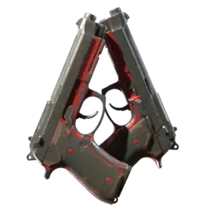 Dual Berettas | Panther (Battle-Scarred)
