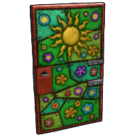 Flower Power Door