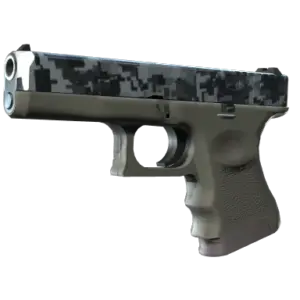 Glock-18 | Steel Disruption (Minimal Wear)
