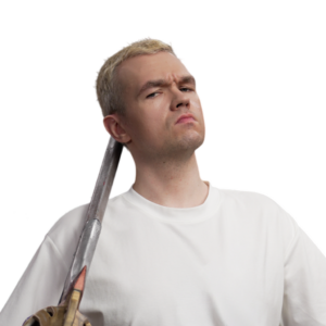 Gold Santa Talent Sticker - TI 2025