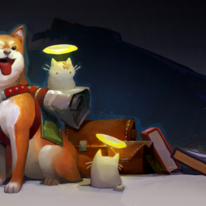 Hakobi and Tenneko Loading Screen
