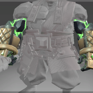 Heroic Plated Bracers of the Demon Stone