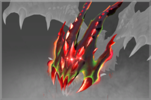 Inscribed Malefic Drake’s Hood of the Crimson Witness