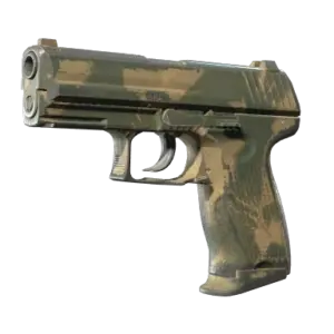 P2000 | Grassland Leaves (Well-Worn)