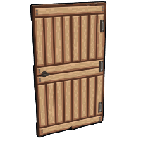 Pixel Wooden Door