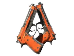 Souvenir Dual Berettas | Demolition (Battle-Scarred)