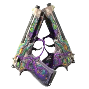 StatTrak™ Dual Berettas | Flora Carnivora (Field-Tested)